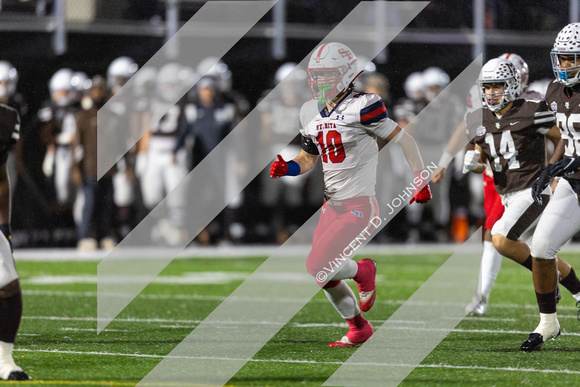 Football: 2023 IHSA 7A Playoffs 1st round, St. Rita vs Mount Carmel